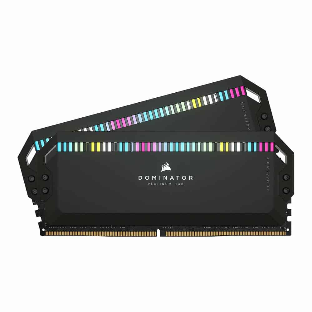 (image for) Corsair DOMINATOR Platinum RGB Black 64GB 6600MHz DDR5 Memory Kit